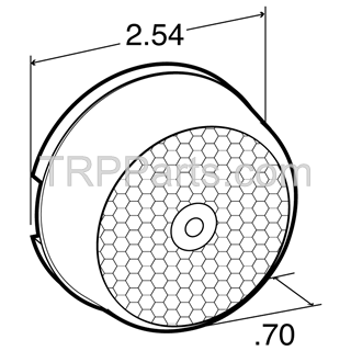 lamp-marker, red      k37 image 5