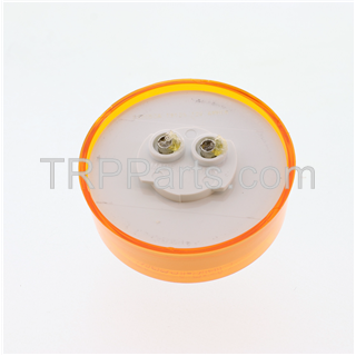 led marker lamp - amber - round - 2.5" image 2