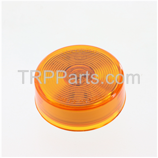 led marker lamp - amber - round - 2.5"