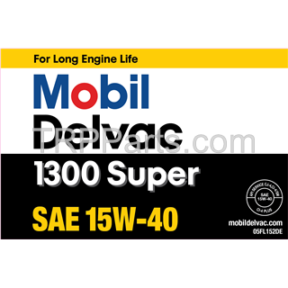 Image of delvac oil 1300 super - 15w-40 - bulk
