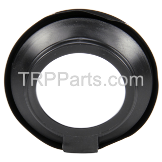 grommet-light mkr/cl 2-1/2 pvc blk image 2