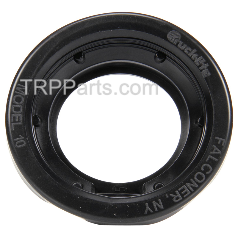 grommet-light mkr/cl 2-1/2 pvc blk image 1