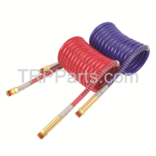 Image of coil-air brake 15 ft red & blue