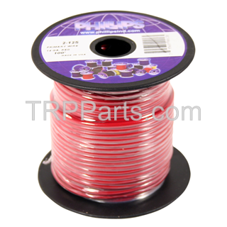 Image of primary wire-14 ga red100ft