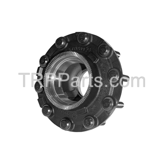 hub assembly - 3t is stud standout for dual steel wheels - hub/cup/stud/abs sub-assy - tn trailer application image 1