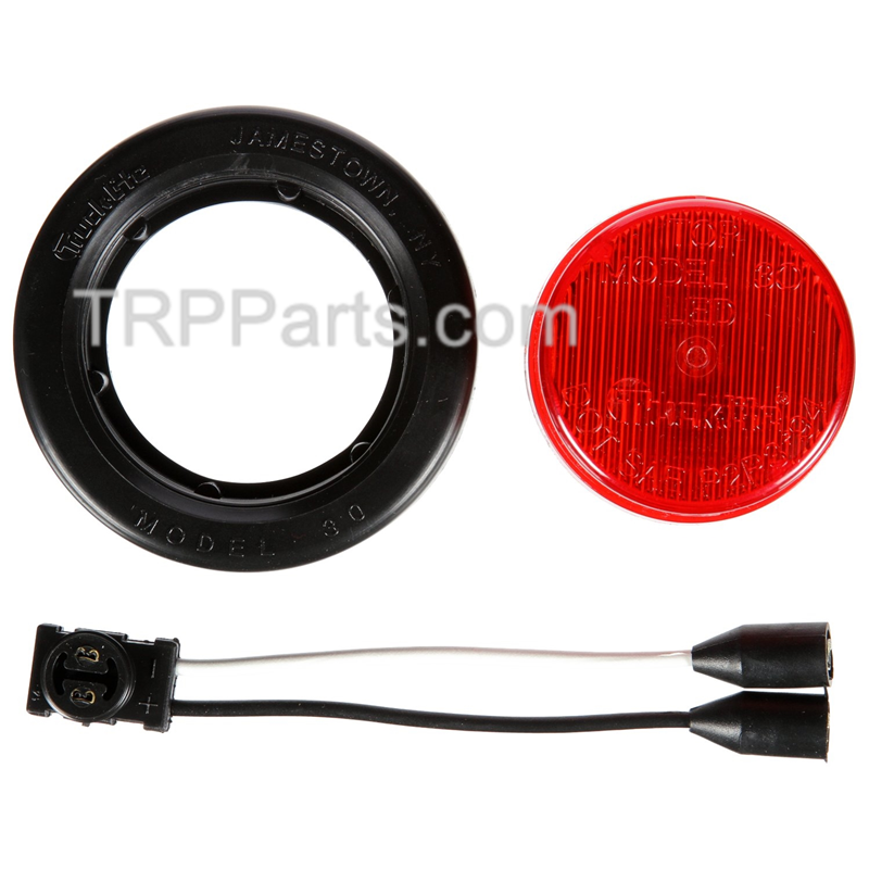 kit-light led mkr/cl red 2/3dio w/ g&p image 3