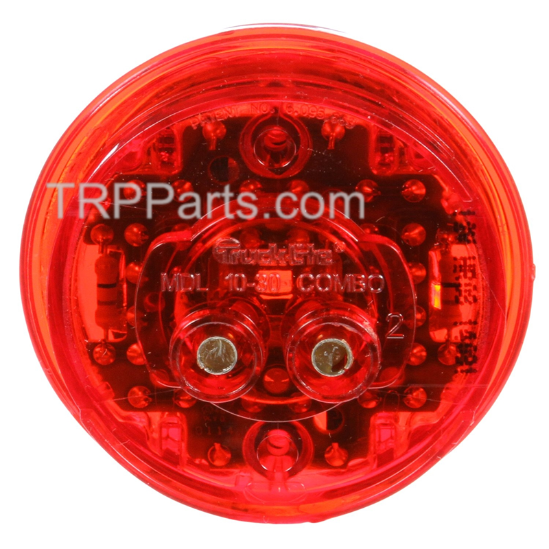 light-led comb mkr/cl red 2" m10/30 image 2
