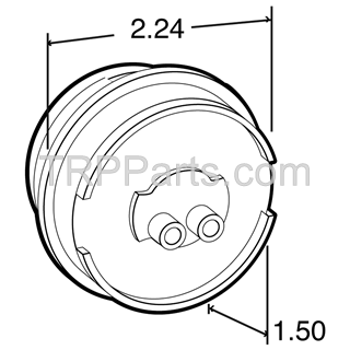 light-led comb mkr/cl yel 2" m10/30 image 5