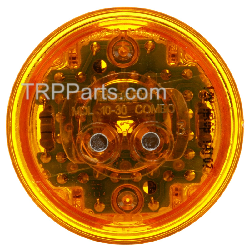 light-led comb mkr/cl yel 2" m10/30 image 1