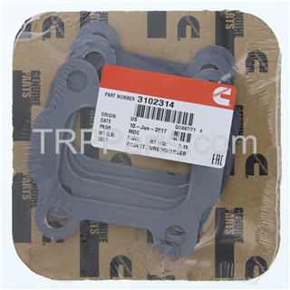 Image of gasket,turbocharger