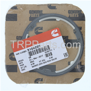 Image of gasket,exh gas rcn valve