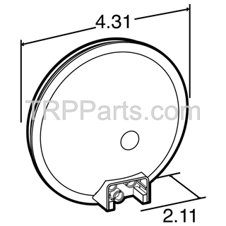 lamp-stop/tail, red k37 image 5