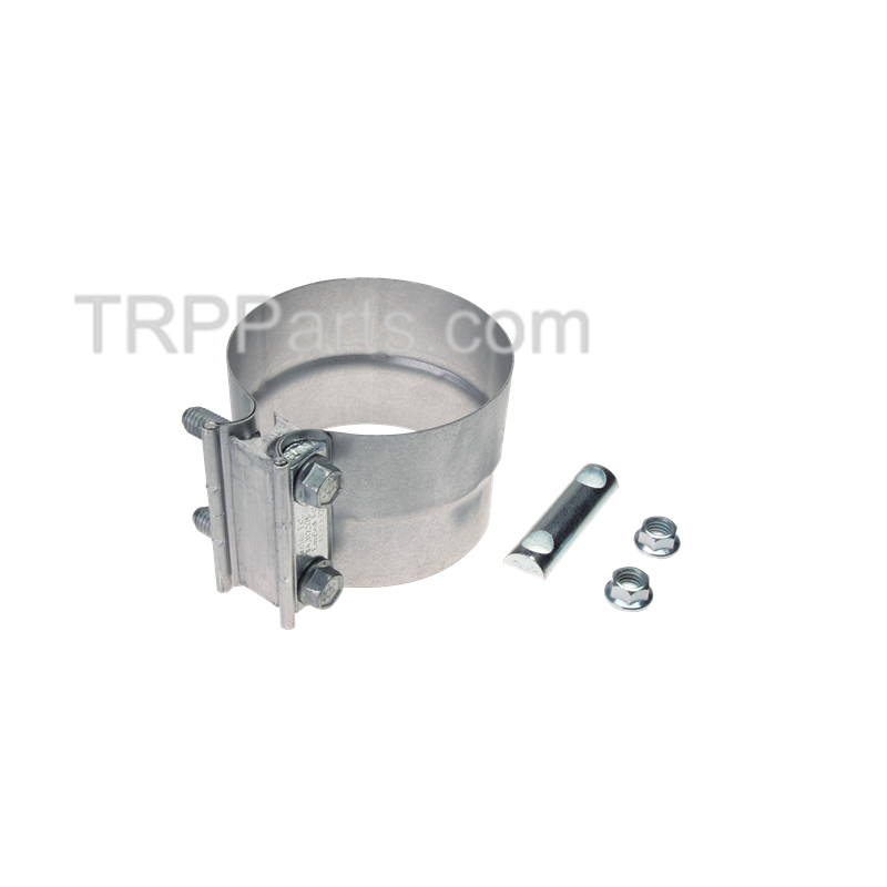exhaust clamp - wb preformed 4" aluminized image 1