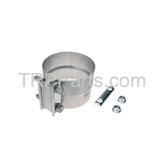 exhaust clamp - wb preformed 4" aluminized