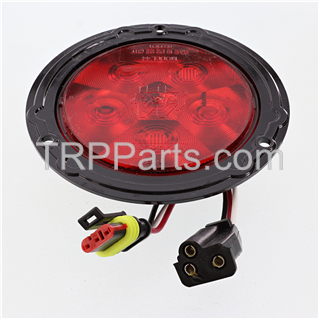 kit-light led s/t/t 6dio w/blkflg&adptr
