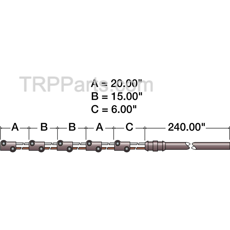 50302harness-mkr/id upr brn/wht image 4