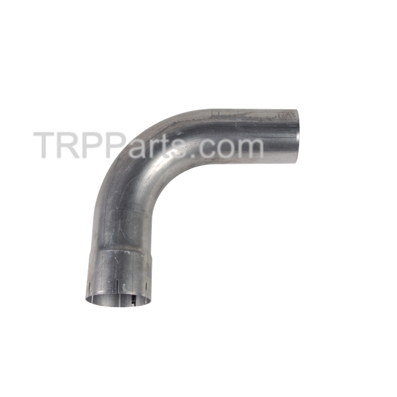 exhaust pipe - 90 degrees - 5" - steel aluminized - id/od image 1