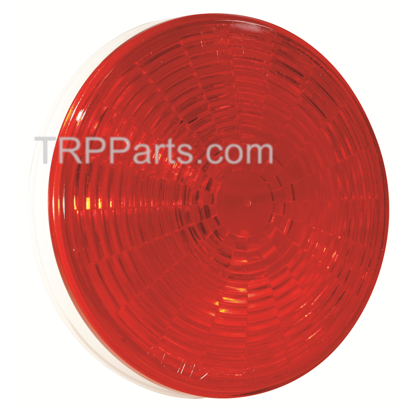 light stt led 4" red rnd female pin image 1