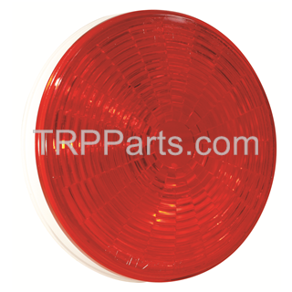 light stt led 4" red rnd female pin