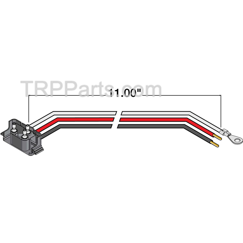 pigtail-right angle stop/tail image 4