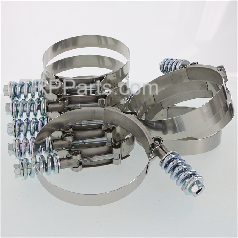 t-bolt spring clamp - heavy duty - 4-1/16 - 4-3/8 image 1