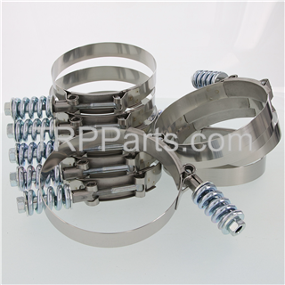 Image of t-bolt spring clamp - heavy duty - 4-1/16 - 4-3/8