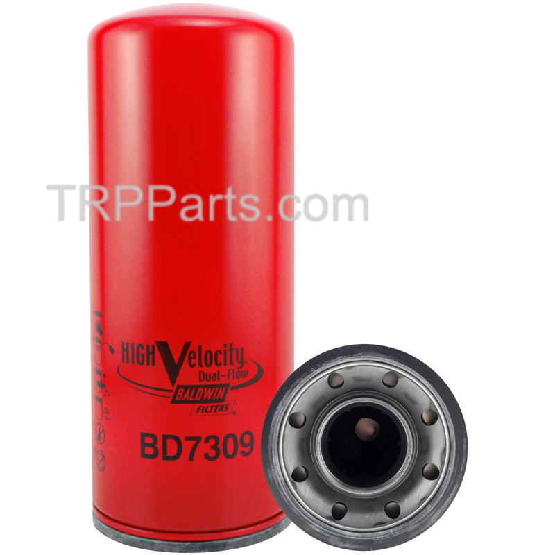 oil filter - dual flow spin on - 2-1/4-12 image 1