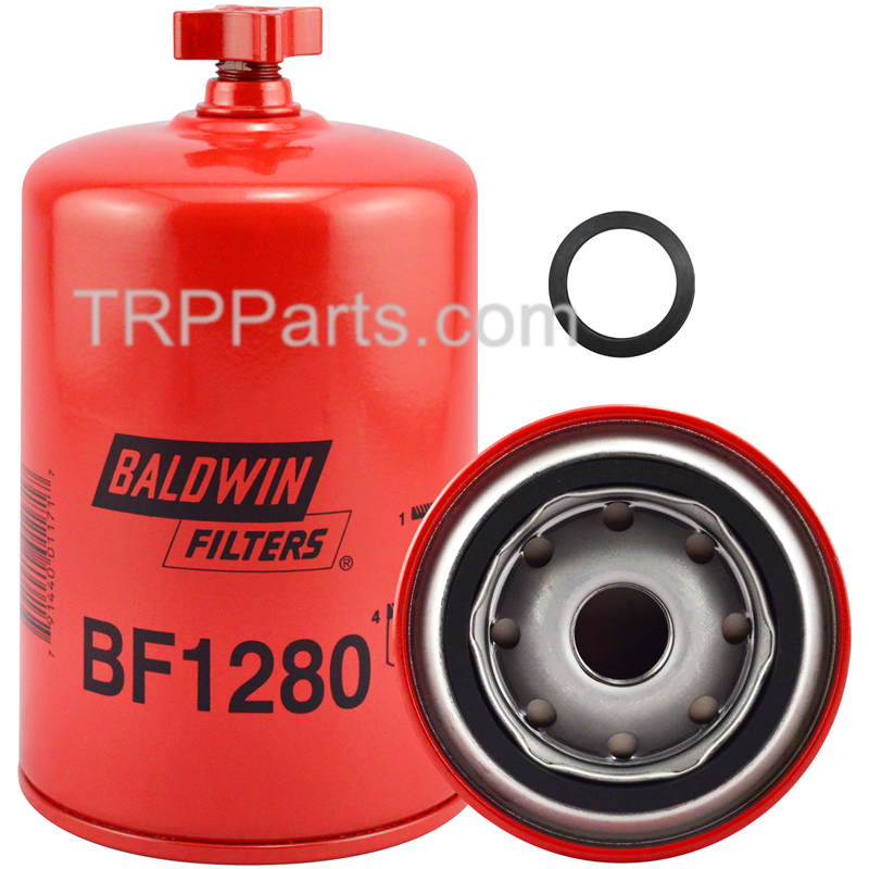 fuel/water separator - spin on - with drain image 1