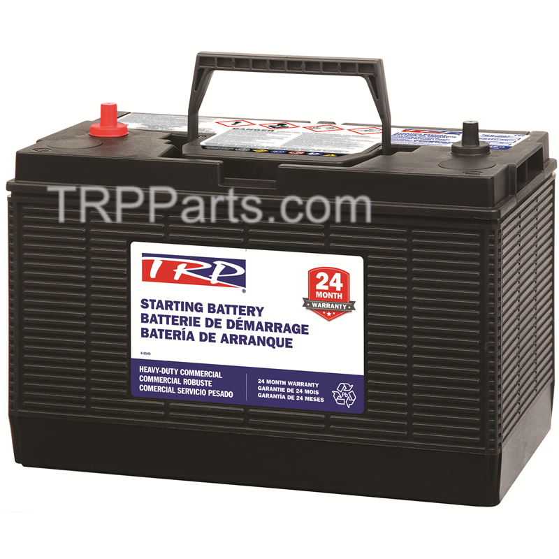 Image of battery - starting - group: 31 - 12 - cca: 950 - terminal type: 3/8 stud (x) - top