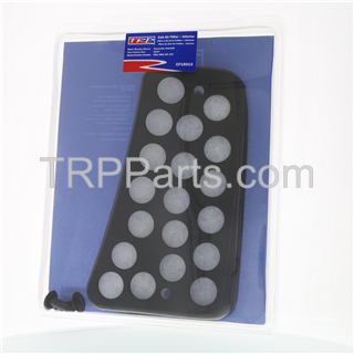 filter - air cab exterior - black - kenworth/peterbilt 2012+ image 2