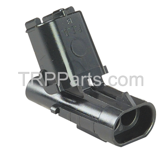 Image of shell connector - male - packard weather pack shroud