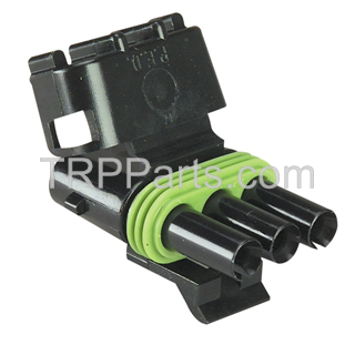 Image of female, packard weather pack tower - shell connector