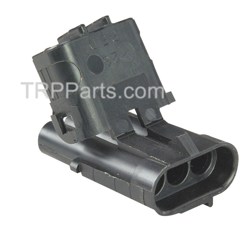 shell connector - male - packard weather pack shroud image 1