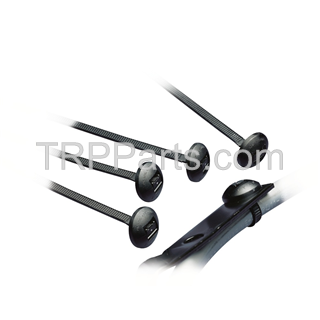 Image of cable tie - 9-1/2" (24.1cm) - 100lb. - black