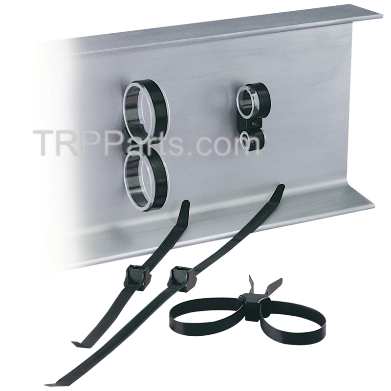 cable tie - 9-1/4" (23.4cm) - 150lb. - black image 1