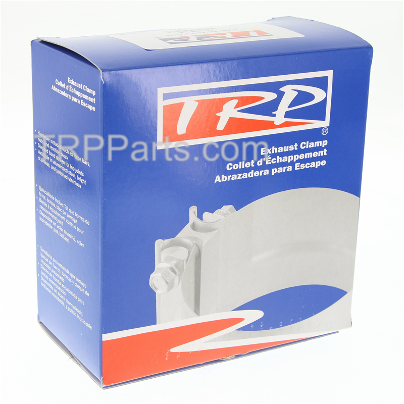 exhaust clamp - wb preformed 3" aluminized image 2