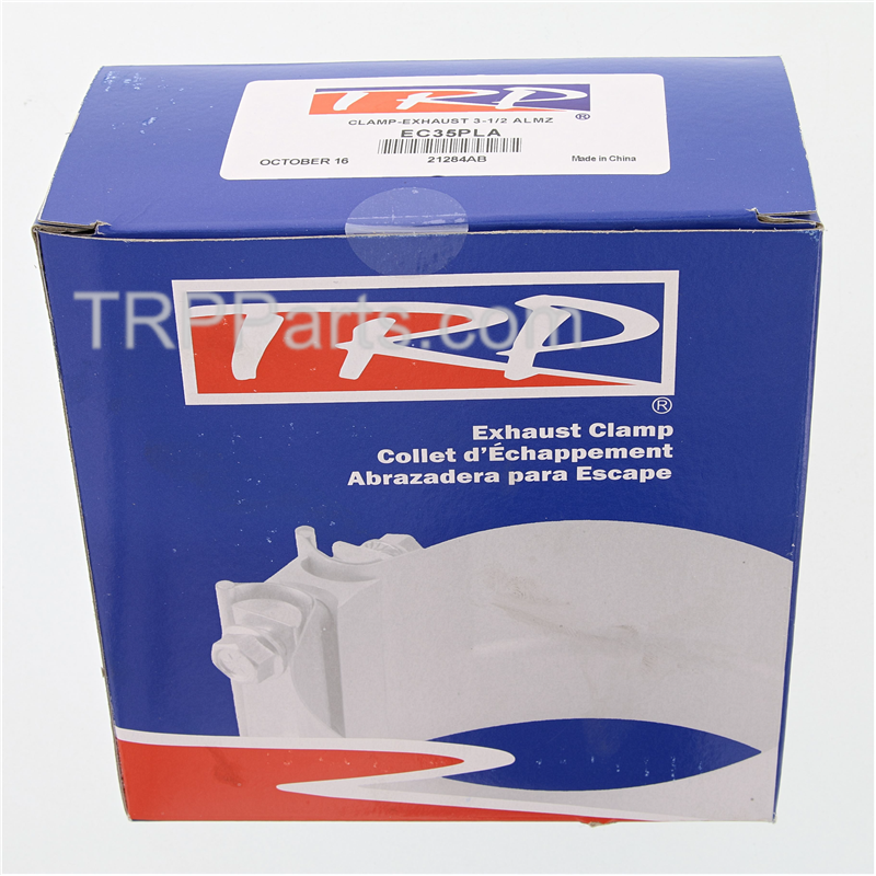 exhaust clamp - wb preformed 3-1/2 aluminized image 3