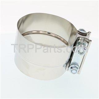 exhaust clamp - wb preformed 4" stainless steel