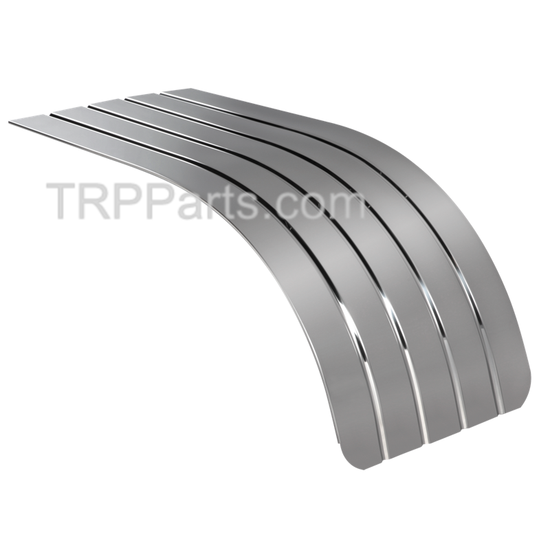half fender - 66" - 35" front drop - 31" flat - 4-ribbed image 1