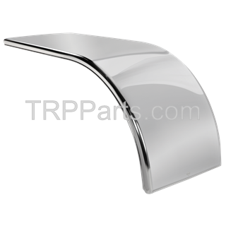half fender - 60" - 41" front drop - 25" flat - smooth image 1