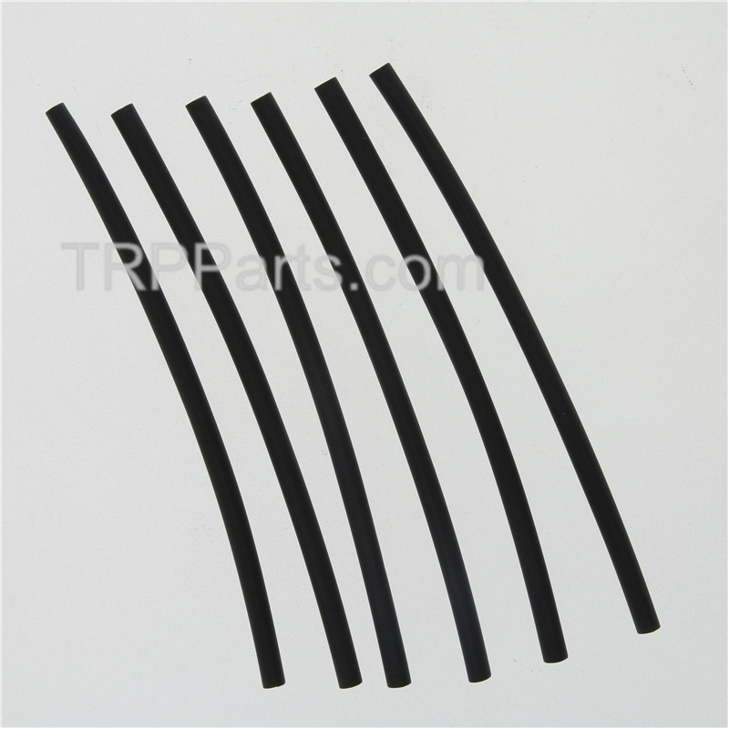 heat-grip shrinkable tubing - black - 3/16" image 1