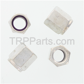 Image of hex nut - sl nylon - 3/4-16nf x 1.250t n1260 cadmium
