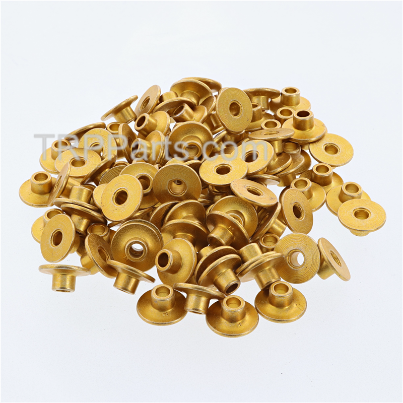 huck collar - 3/16" x 0.308-0.358", zinc yellow image 1