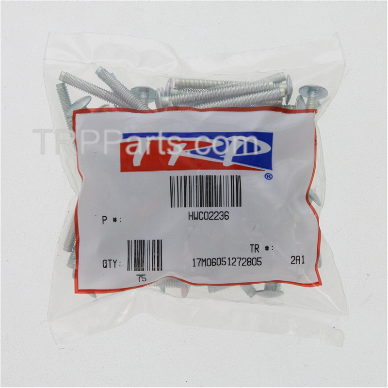 huckbolt - 3/16" x 1.788", zinc image 2