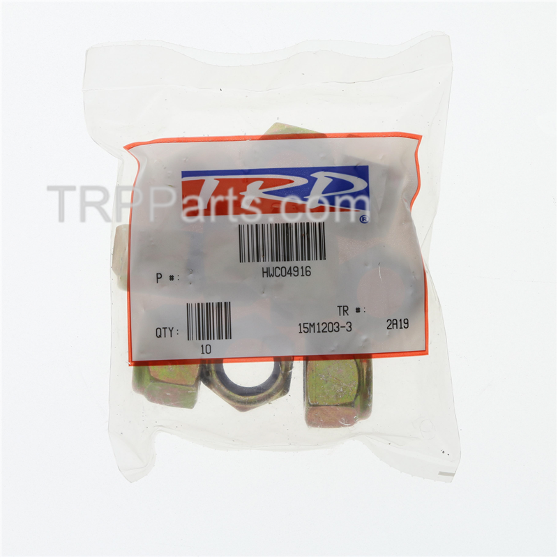 hex nut - sl nylon - m20-2.50x22.15t cl10 cadmium image 2