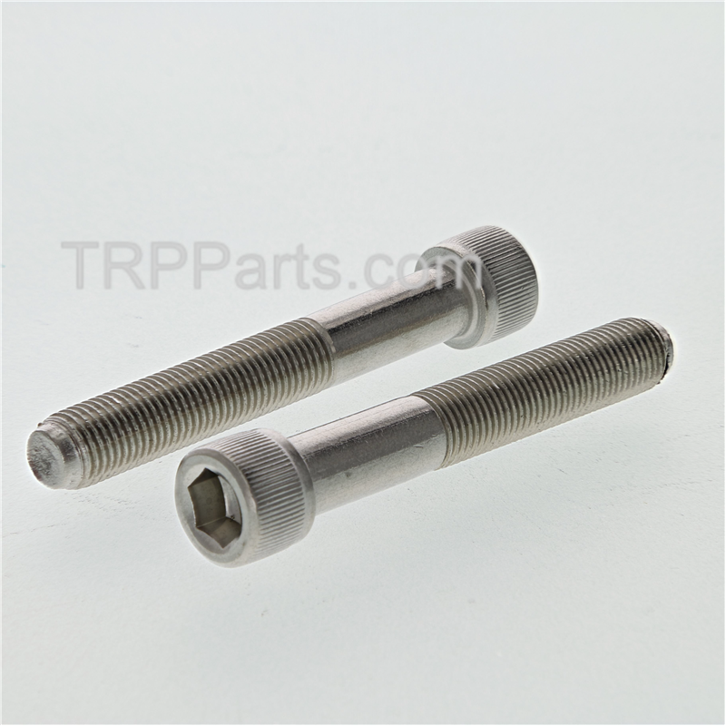 cap screw - 3/8"-24 x 2-1/2" - stainless steel image 1
