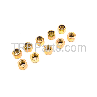 hex nut - sl nylon - 1/2-20nf x 0.594t n1610 cyl image 2
