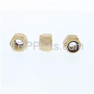 Image of hex nut - sl nylon - 5/8-11nc x 0.750t n1610 cadmium