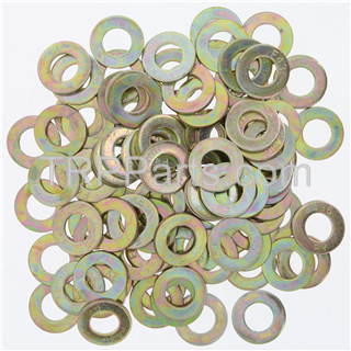 Image of round washer - sae 1/2 grade 8 - zinc/yellow