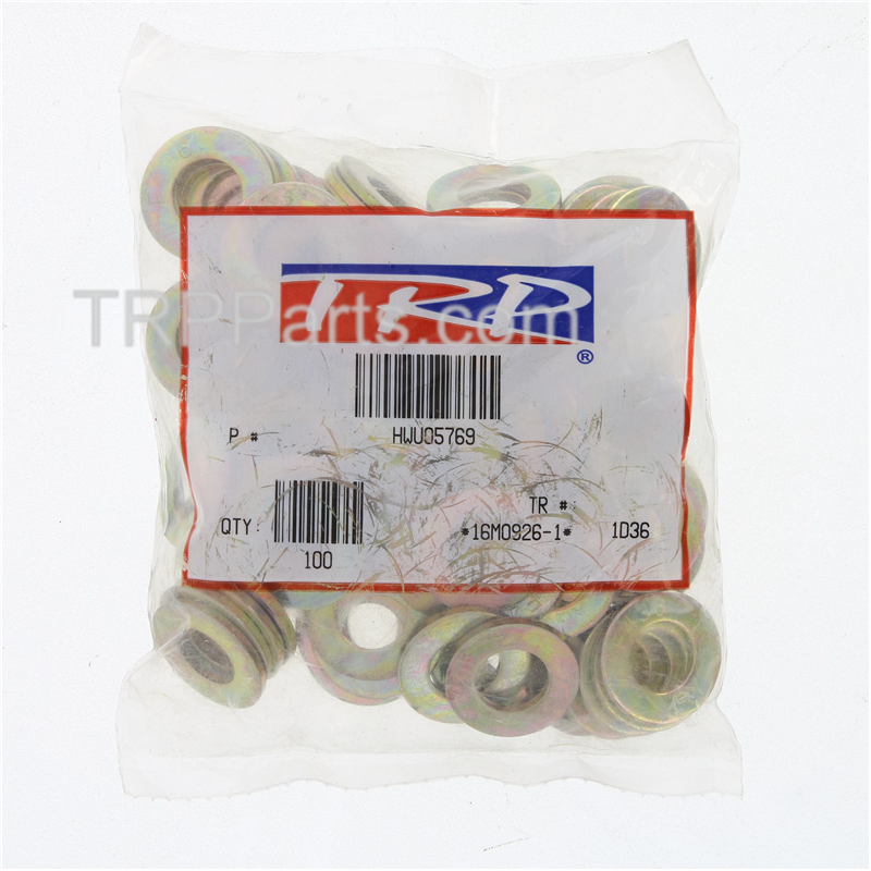 round washer - sae 1/2 grade 8 - zinc/yellow image 2